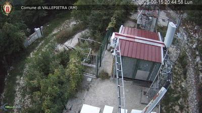 immagine della webcam nei dintorni di Arsoli: webcam Vallepietra