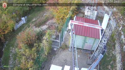 immagine della webcam nei dintorni di Guadagnolo: webcam Vallepietra