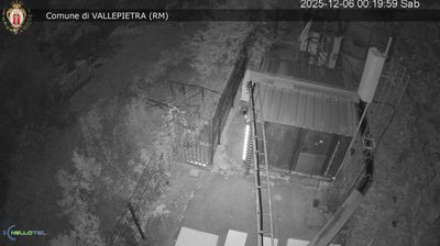 immagine della webcam nei dintorni di Cappadocia: webcam Vallepietra