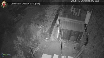 immagine della webcam nei dintorni di Cervara di Roma: webcam Vallepietra