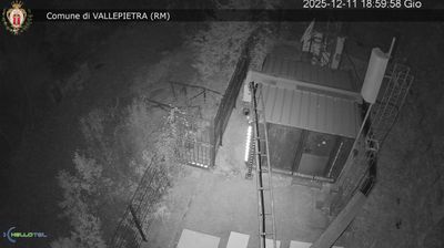 immagine della webcam nei dintorni di Subiaco: webcam Vallepietra
