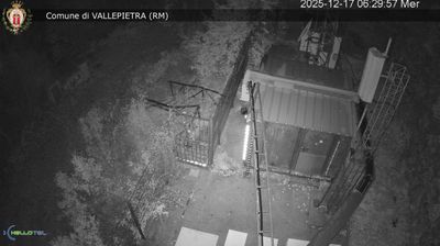 immagine della webcam nei dintorni di Sante Marie: webcam Vallepietra