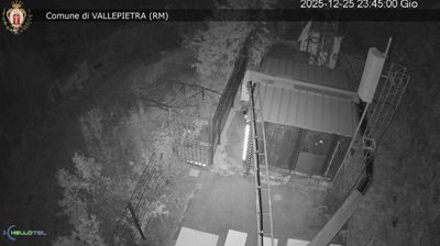 immagine della webcam nei dintorni di Campaegli: webcam Vallepietra