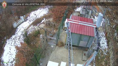 immagine della webcam nei dintorni di Guadagnolo: webcam Vallepietra