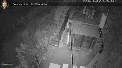 immagine della webcam nei dintorni di Palestrina: webcam Vallepietra