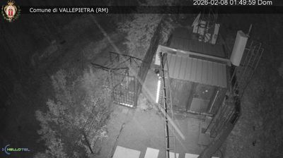 immagine della webcam nei dintorni di Castellafiume: webcam Vallepietra