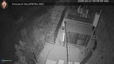 immagine della webcam nei dintorni di Campaegli: webcam Vallepietra