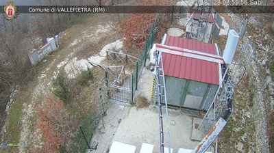 immagine della webcam nei dintorni di Guadagnolo: webcam Vallepietra