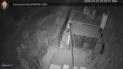 immagine della webcam nei dintorni di Avezzano: webcam Vallepietra