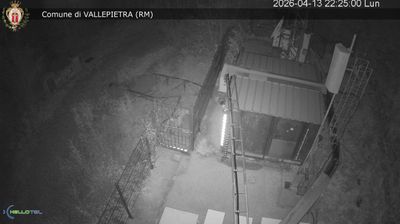 immagine della webcam nei dintorni di Tecchiena: webcam Vallepietra