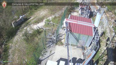 immagine della webcam nei dintorni di Sante Marie: webcam Vallepietra