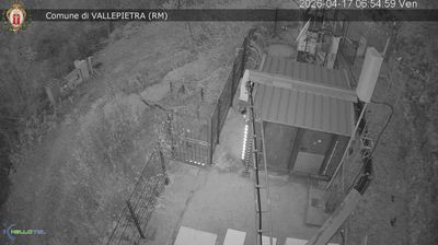 immagine della webcam nei dintorni di Sante Marie: webcam Vallepietra