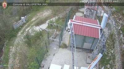 immagine della webcam nei dintorni di Sante Marie: webcam Vallepietra