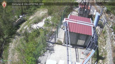 immagine della webcam nei dintorni di Cappadocia: webcam Vallepietra