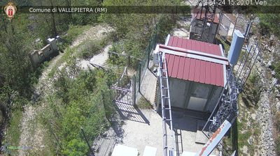 immagine della webcam nei dintorni di Cervara di Roma: webcam Vallepietra