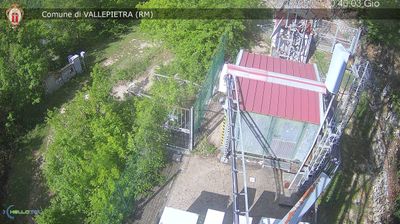immagine della webcam nei dintorni di Campo Catino: webcam Vallepietra