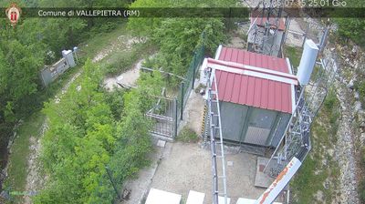 immagine della webcam nei dintorni di Capranica Prenestina: webcam Vallepietra