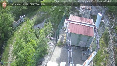 immagine della webcam nei dintorni di Capranica Prenestina: webcam Vallepietra