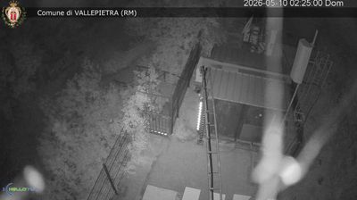 immagine della webcam nei dintorni di Civitella Roveto: webcam Vallepietra
