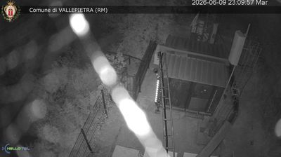 immagine della webcam nei dintorni di Cervara di Roma: webcam Vallepietra