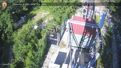 immagine della webcam nei dintorni di Tagliacozzo: webcam Vallepietra
