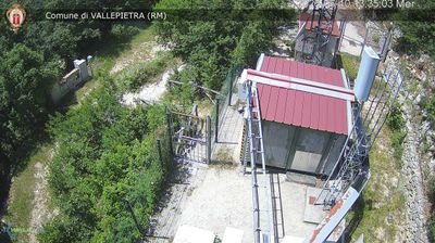 immagine della webcam nei dintorni di Tagliacozzo: webcam Vallepietra