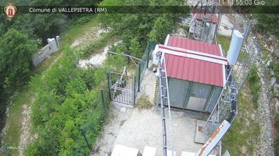 immagine della webcam nei dintorni di Civitella Roveto: webcam Vallepietra