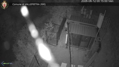 immagine della webcam nei dintorni di Campo Staffi: webcam Vallepietra