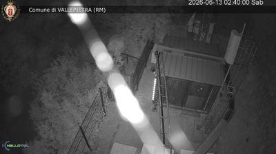 immagine della webcam nei dintorni di Capranica Prenestina: webcam Vallepietra