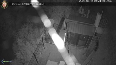 immagine della webcam nei dintorni di Capranica Prenestina: webcam Vallepietra