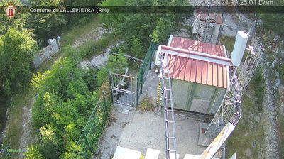 immagine della webcam nei dintorni di Campo Catino: webcam Vallepietra