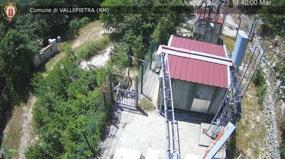 immagine della webcam nei dintorni di Avezzano: webcam Vallepietra