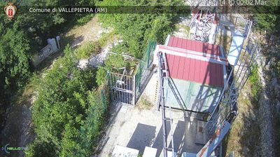 immagine della webcam nei dintorni di Campaegli: webcam Vallepietra
