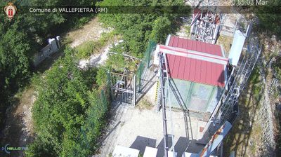 immagine della webcam nei dintorni di Piglio: webcam Vallepietra
