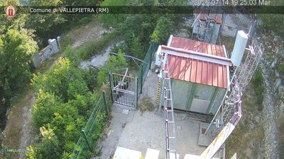 immagine della webcam nei dintorni di Tecchiena: webcam Vallepietra