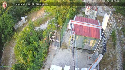 immagine della webcam nei dintorni di Serrone: webcam Vallepietra