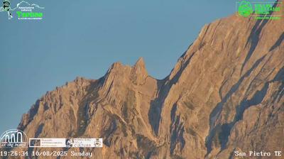 immagine della webcam nei dintorni di Pietracamela: webcam Casale San Nicola (alto)