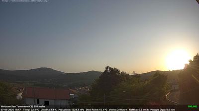 immagine della webcam nei dintorni di San Giovanni in Fiore: webcam Soveria Mannelli