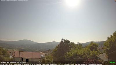 immagine della webcam nei dintorni di Villaggio Palumbo: webcam Soveria Mannelli