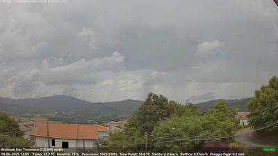 immagine della webcam nei dintorni di Camigliatello Silano: webcam Soveria Mannelli