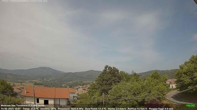 immagine della webcam nei dintorni di Albi: webcam Soveria Mannelli