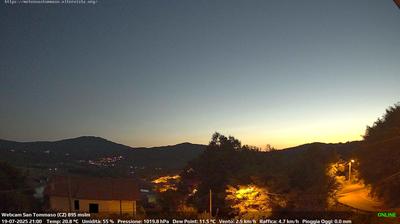 immagine della webcam nei dintorni di Amantea: webcam Soveria Mannelli