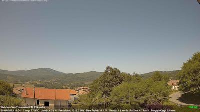 immagine della webcam nei dintorni di Campora San Giovanni: webcam Soveria Mannelli