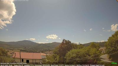 immagine della webcam nei dintorni di Villaggio Palumbo: webcam Soveria Mannelli