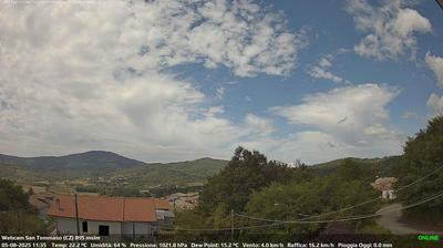 immagine della webcam nei dintorni di Santa Maria di Catanzaro: webcam Soveria Mannelli
