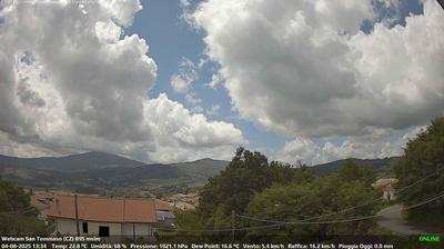 immagine della webcam nei dintorni di Taverna: webcam Soveria Mannelli