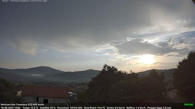 immagine della webcam nei dintorni di Catanzaro: webcam Soveria Mannelli
