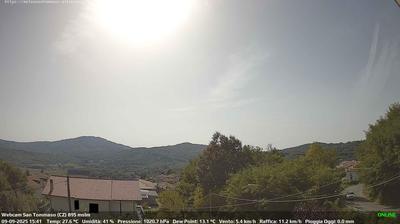 immagine della webcam nei dintorni di Gizzeria: webcam Soveria Mannelli