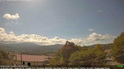 immagine della webcam nei dintorni di Spezzano della Sila: webcam Soveria Mannelli