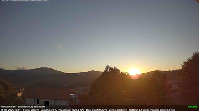 immagine della webcam nei dintorni di San Giovanni in Fiore: webcam Soveria Mannelli